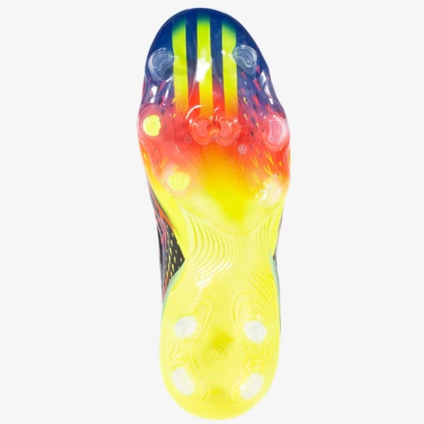 adidas Copa Sense+ FG - Black/Bright Cyan/Solar Yellow Men's Footwear Closeout - Third Coast Soccer