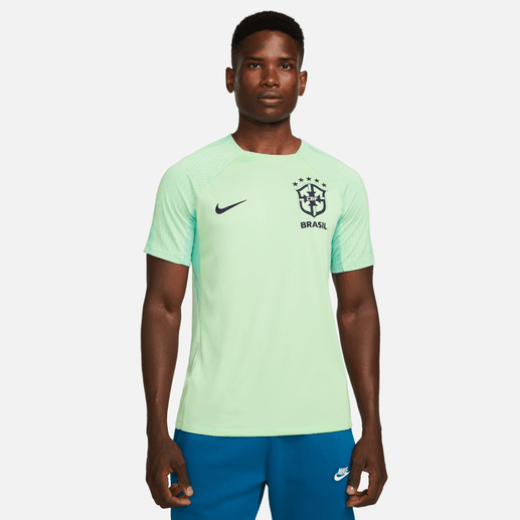 Nike Brazil Strike Top 2022 International Replica Closeout Mens Small Cucmber Calm/Menta/Blkened Bl - Third Coast Soccer