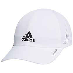 Adidas Superlite 2 Cap - White/Black Reflectice Hats White/Black - Third Coast Soccer