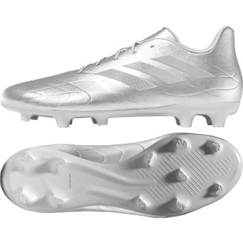 adidas Copa Pure.3 FG - White/Metallic Silver Men's Footwear Closeout - Third Coast Soccer