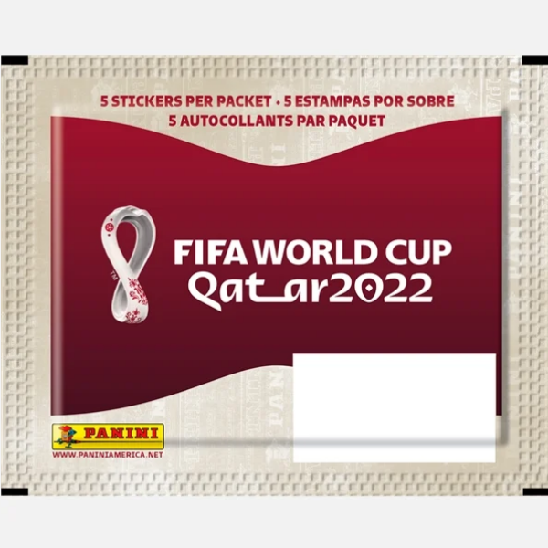 FIFA World Cup Qatar 2022 Stickers Player Accessories 5-Pack - Third Coast Soccer