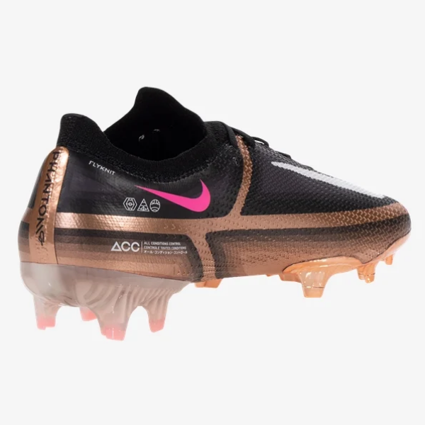 Nike Phantom GT2 Elite Q FG - Metallic Copper/White/Black Men's Footwear Closeout Metallic Copper/White/Black Mens 8 - Third Coast Soccer