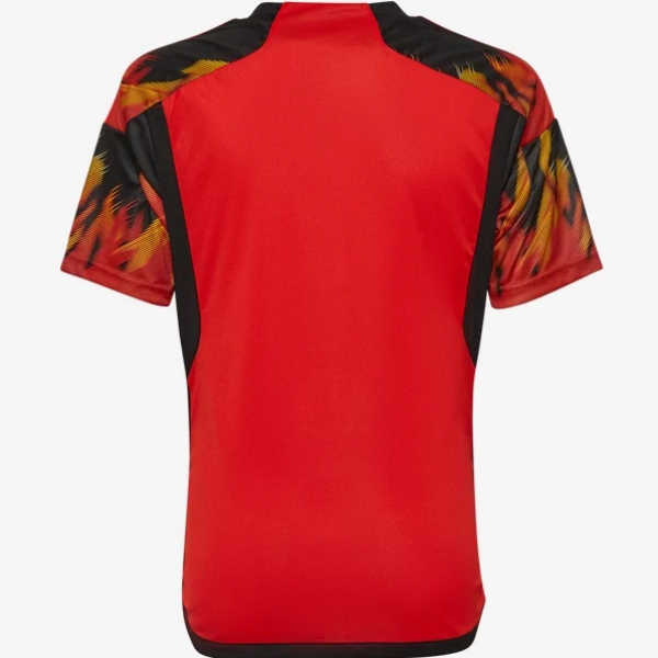 adidas Youth Belgium Home Jersey 2022 International Replica Closeout Red/Black Youth Medium - Third Coast Soccer