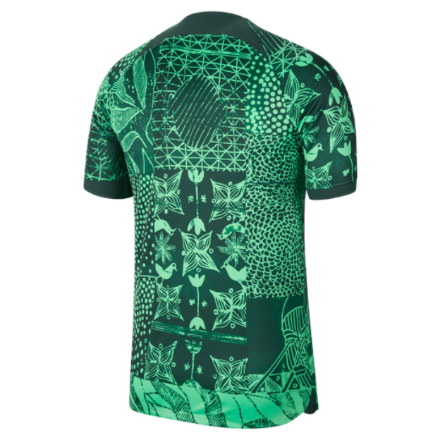 Nike Nigeria Home Jersey 2022 International Replica Closeout Mens Medium Green Spark/Pine Green/Black/W - Third Coast Soccer