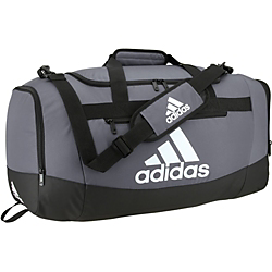 adidas Defender IV Medium Duffel - Team Onix Grey Bags Team Onix Grey - Third Coast Soccer