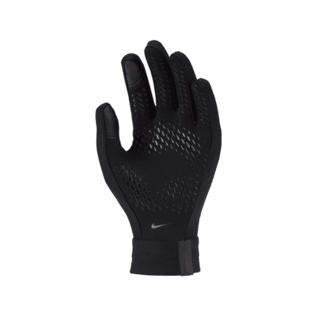 Nike Hyperwarm Youth Academy Glove - Black/Black Gloves - Third Coast Soccer