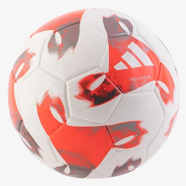 adidas Tiro League Sala Futsal Ball - White/Red/Iron Balls - Third Coast Soccer
