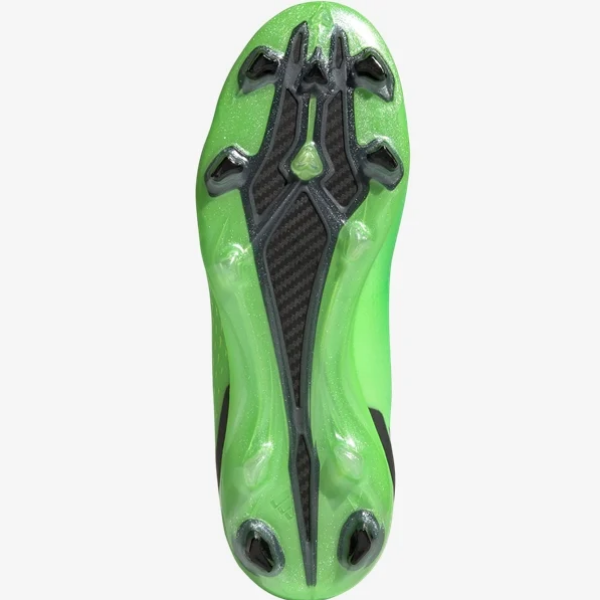 Adidas X Speedportal + FG Jr - Solar Green/Black/Solar Yellow Youth Footwear Closeout Youth 6 Solar Green/Black/Solar Yellow - Third Coast Soccer