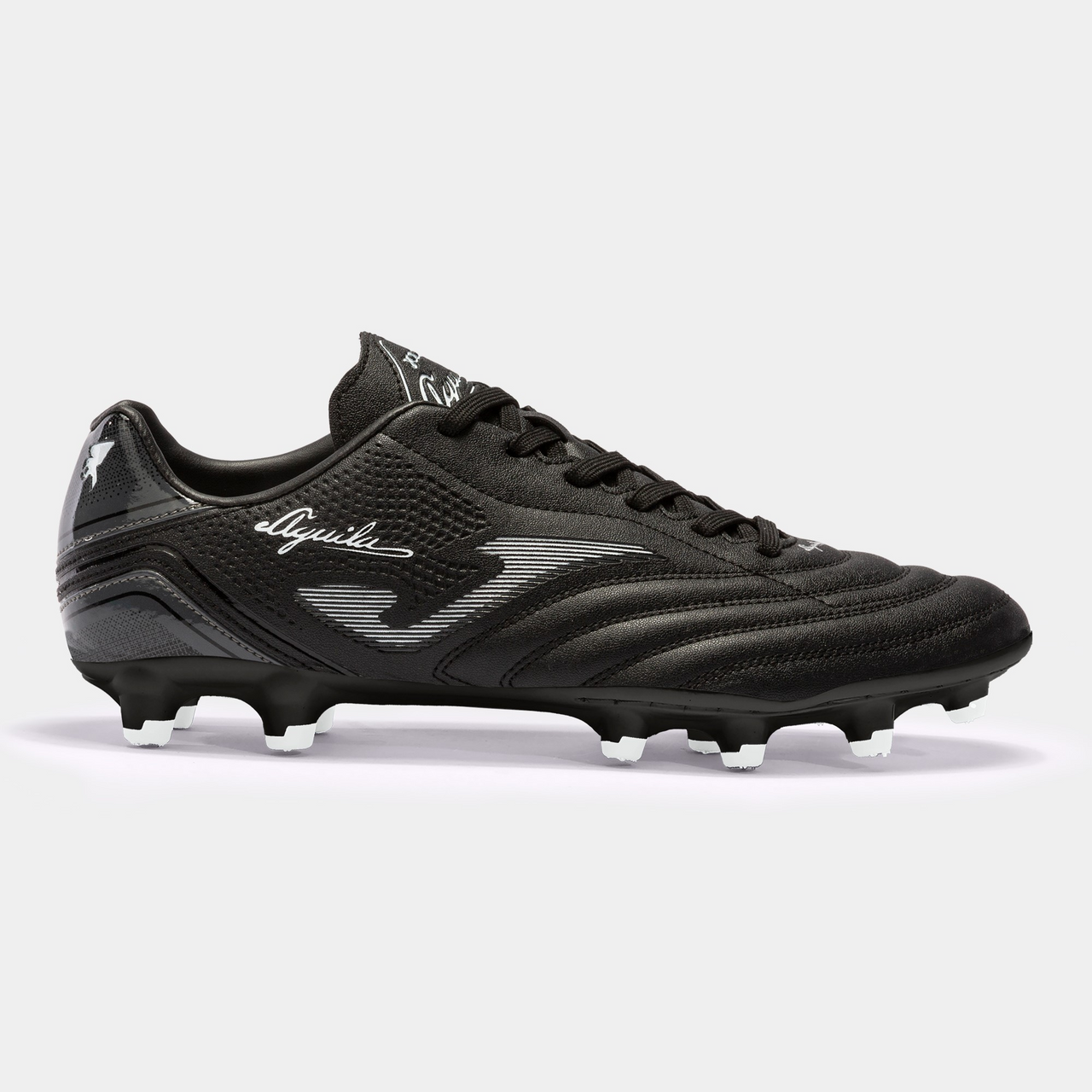 Joma Aguila 2201 FG - Black/White Mens Footwear Black Mens 8.5 - Third Coast Soccer