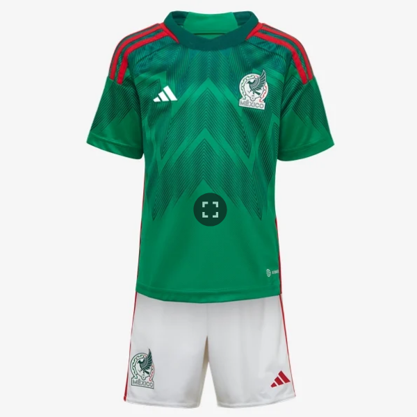 adidas Mexico Home Mini Kit 2022 International Replica Closeout - Third Coast Soccer