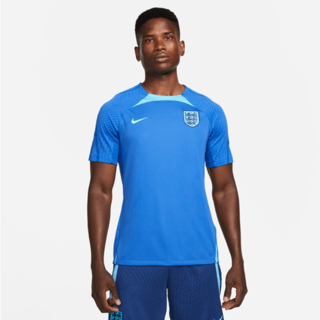 Nike England Strike Training Jersey 2022 International Replica Closeout Mens Small Game Royal/Blue Fury - Third Coast Soccer