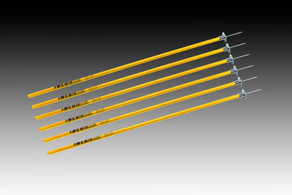 KWIKGOAL Coaching Sticks - Yellow Coaching Accessories Yellow - Third Coast Soccer