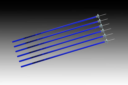 KWIKGOAL Coaching Sticks - Blue Coaching Accessories Blue - Third Coast Soccer