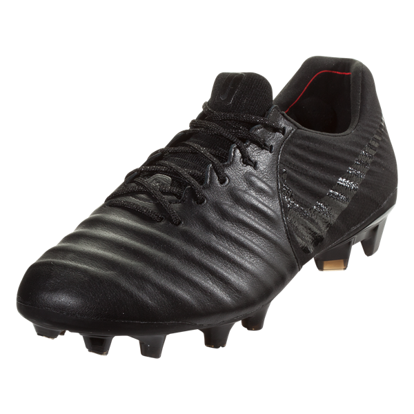 Nike Tiempo Legend 7 Elite FG - Black/Black Mens Firm Ground Black/Black Mens 6.5 - Third Coast Soccer