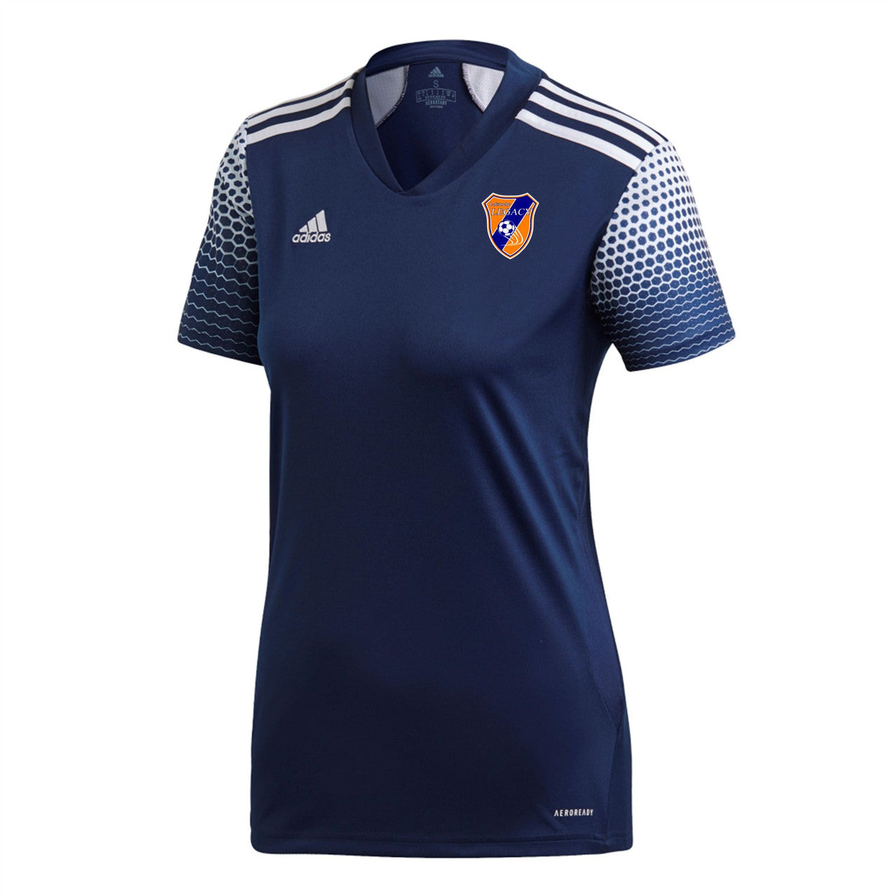 Adidas Legacy Womans Regista 20 Jersey - Navy Lafourche Legacy Soccer Womens X-Small Navy/White - Third Coast Soccer