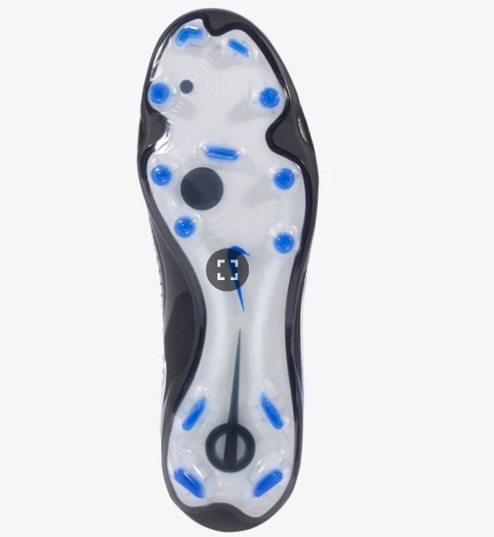 Nike Tiempo Legend 10 Elite FG - Black/Chrome/Hyper Royal Mens Footwear - Third Coast Soccer