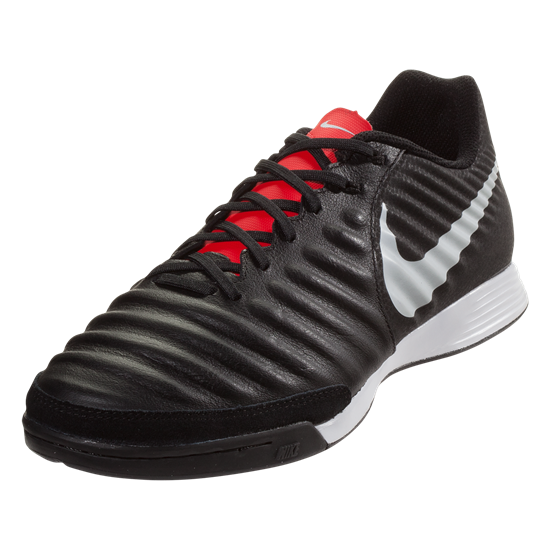 Nike LegendX 7 Academy IC - Black/Light Crimson/White Mens Indoor Mens 6.5 Black/Light Crimson - Third Coast Soccer