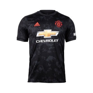 adidas Manchester United Fc 3Rd Jersey 19/20 Club Replica Mens Small Black - Third Coast Soccer