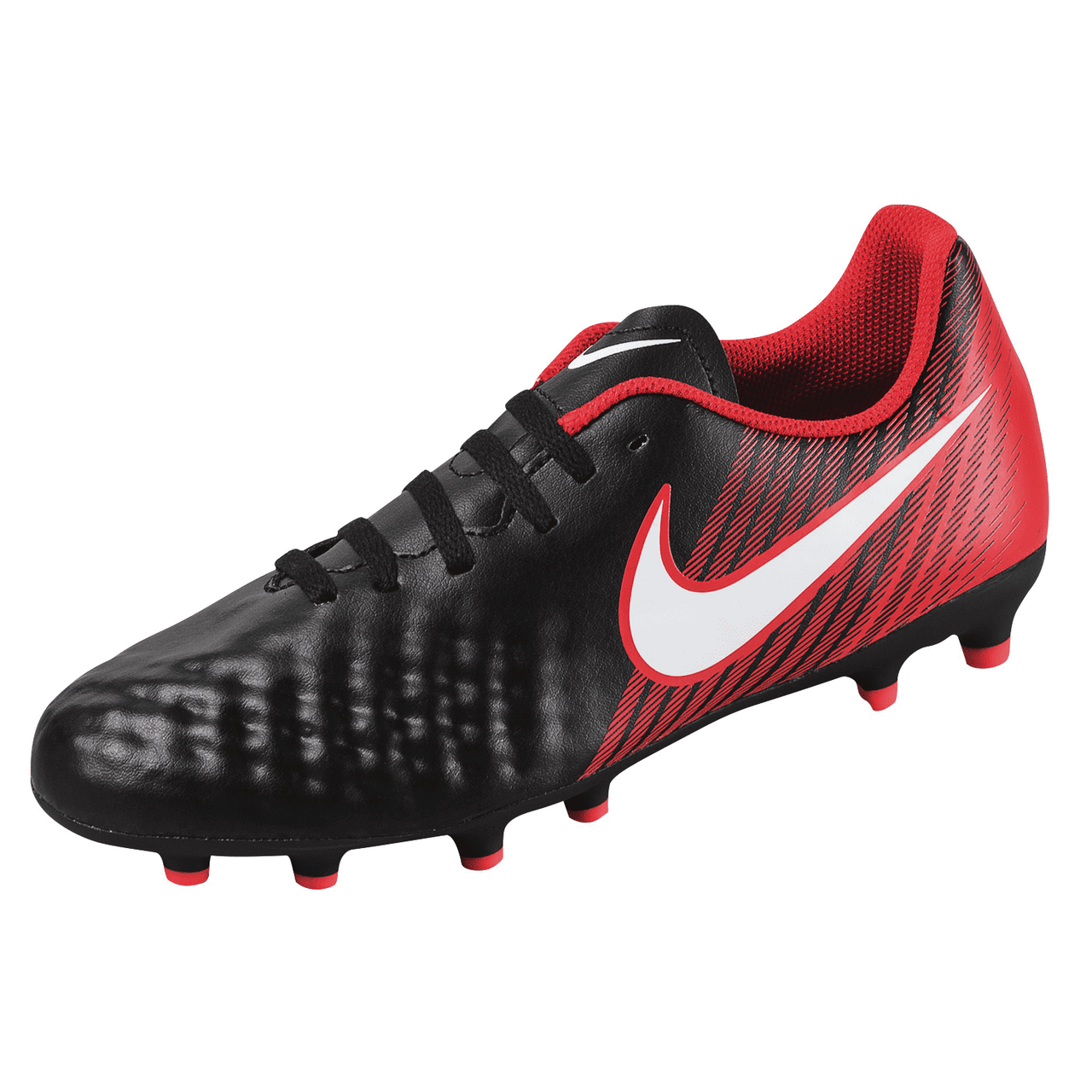 Nike Junior Magista Ola II FG - Black/White/University Red Youth Firm Ground Black/White/University Red Youth 1 - Third Coast Soccer