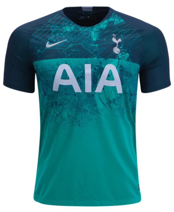Nike Tottenham Hotspur 3rd Jersey 18/19 Club Replica Mens Small Neptune Green - Third Coast Soccer