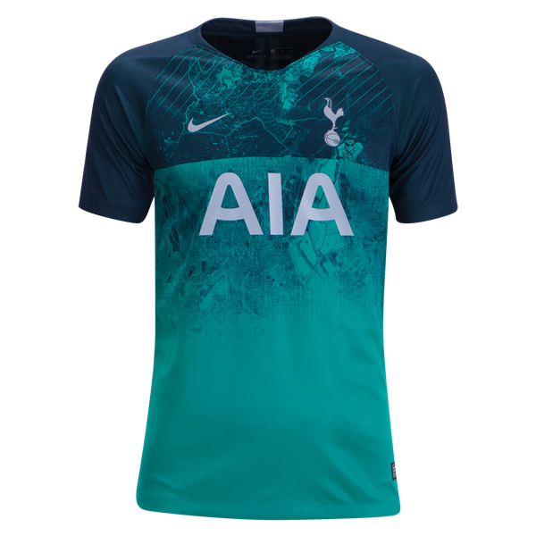 Nike Youth Tottenham Hotspur 3Rd Jersey 18/19 Club Replica Youth Small Neptune Green/Armory Navy - Third Coast Soccer