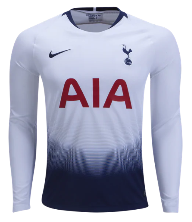 Nike Tottenham Hotspur Home L/S Jersey 18/19 Club Replica Mens Small - Third Coast Soccer