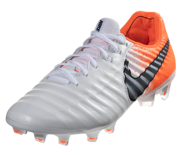 Nike Tiempo Legend VII Elite FG - White/Black/Hyper Crimson Mens Firm Ground Mens 6.5 White/Black/Hyper Crimson - Third Coast Soccer