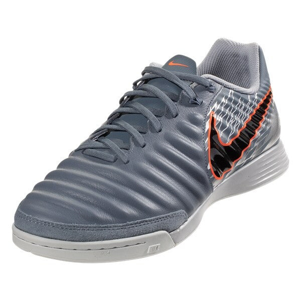 Nike Tiempo Legend VII Academy IC - Armory Blue/Black/Hyper Crimson/Metallic Silver/Wolf Grey Men's Footwear Closeout Armory Blue/Black/Hyper Crimso Mens 6.5 - Third Coast Soccer
