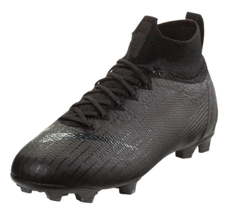 Nike Junior Superfly 6 Elite FG - Black/Black Youth Firm Ground Black/Black Youth 4 - Third Coast Soccer