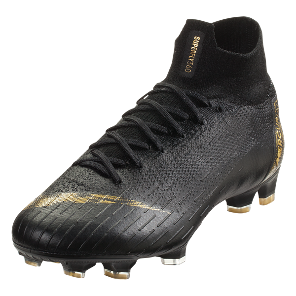 Nike Mercurial Superfly Vi Elite Fg - Black/Metallic Gold Mens Firm Ground Mens 6.5 Black/Mtlc Vivid Gold - Third Coast Soccer