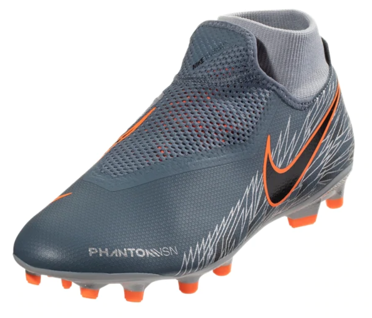 Nike Phantom Vision Academy DF MG - Armory Blue/Black/Hyper Crimson/Metallic Silver/Wolf Grey Mens Firm Ground Mens 6.5 Armory Blue/Black/Hyper Crimso - Third Coast Soccer