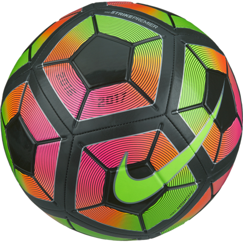 Nike Strike Premium Ball Balls Metallicblack/Volt/Totalcrimso 5 - Third Coast Soccer