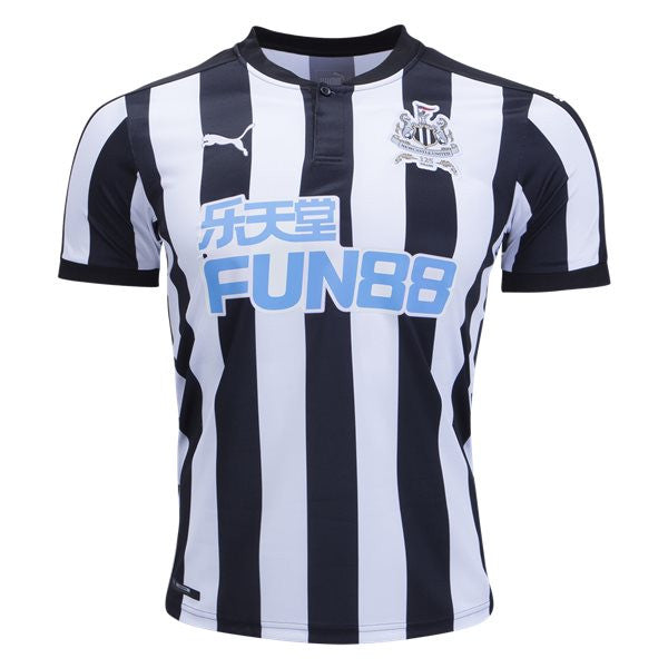 Puma Newcastle United Fc Home Jersey 17/18 Club Replica Black/White Mens Small - Third Coast Soccer