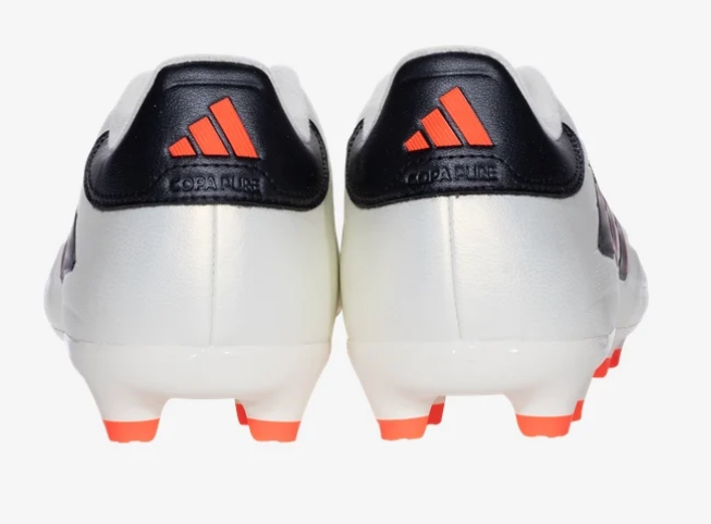 adidas Copa Pure 2 League FG - Ivory/Black/Solar Red Men's Footwear Closeout - Third Coast Soccer