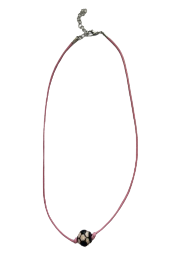 RPS Designs Soccer Ball Necklace Jewelry Pink - Third Coast Soccer