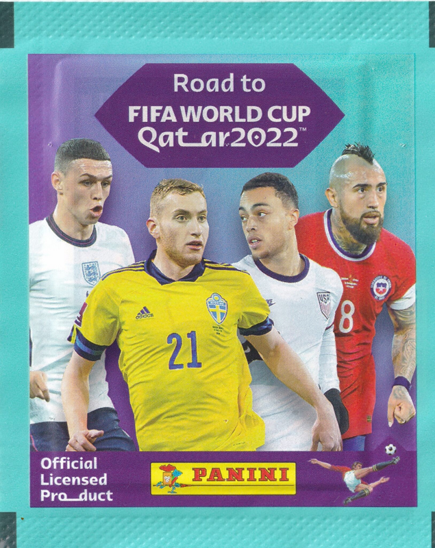 Panini Road To Word Cup 2022 Sticker Pack Player Accessories Pack Of 5 Stickers - Third Coast Soccer