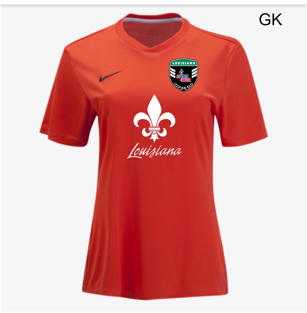 Nike LSA ODP Women's Park VI Jersey - Orange Louisiana ODP Womens Extra Small Orange - Third Coast Soccer
