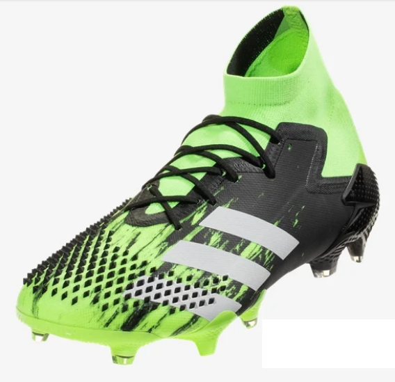 adidas Predator Mutator 20.1 Fg - Signal Green/White/Black Mens Firm Ground Mens 8 Signal Green/White/Core Black - Third Coast Soccer