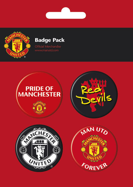 Premiership Soccer Manchester United Badge Pack General Accessories Pack - Third Coast Soccer
