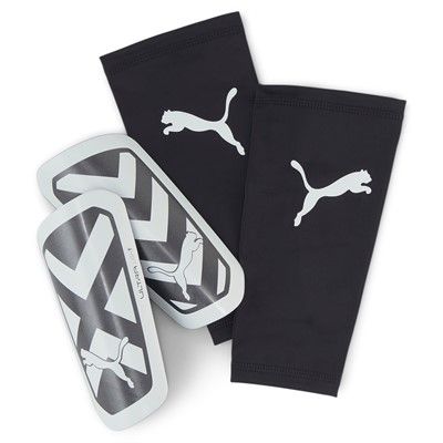 Puma Ultra Light Sleeve Shinguard - Black Adult Shinguards - Third Coast Soccer