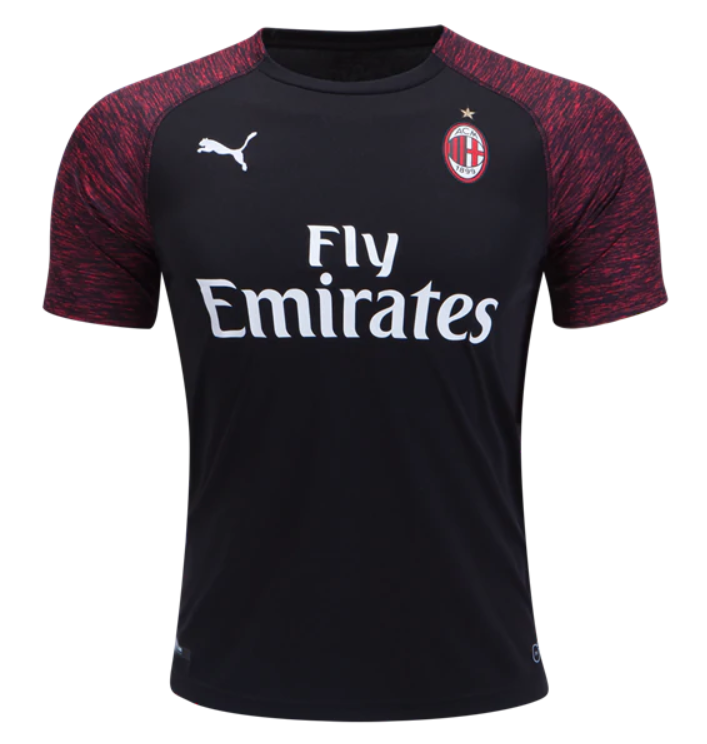 PUMA AC Milan 3rd Jersey 18/19 Club Replica Mens Small - Third Coast Soccer