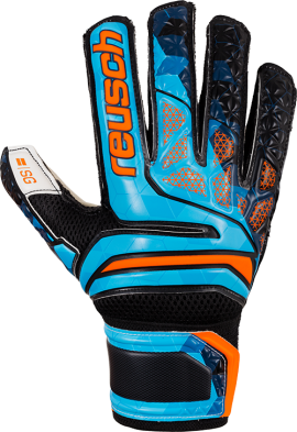 Reusch Prisma SG Finger Support LTD Gloves Blue/Black Size 11 - Third Coast Soccer