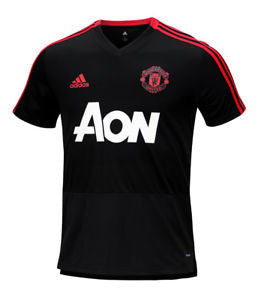 adidas Manu Trng Jsy 18/19 adidascw7608 Club Replica Mens Small Black/Blaze Red/Core Pink - Third Coast Soccer