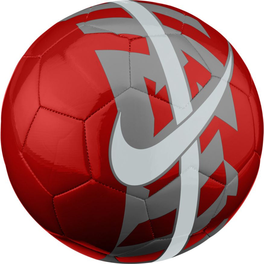 Nike React Ball - Bright Crimson/Dark Grey/Pure Platinum Balls Bright Crimson/Dark Grey/Plat Size 5 - Third Coast Soccer