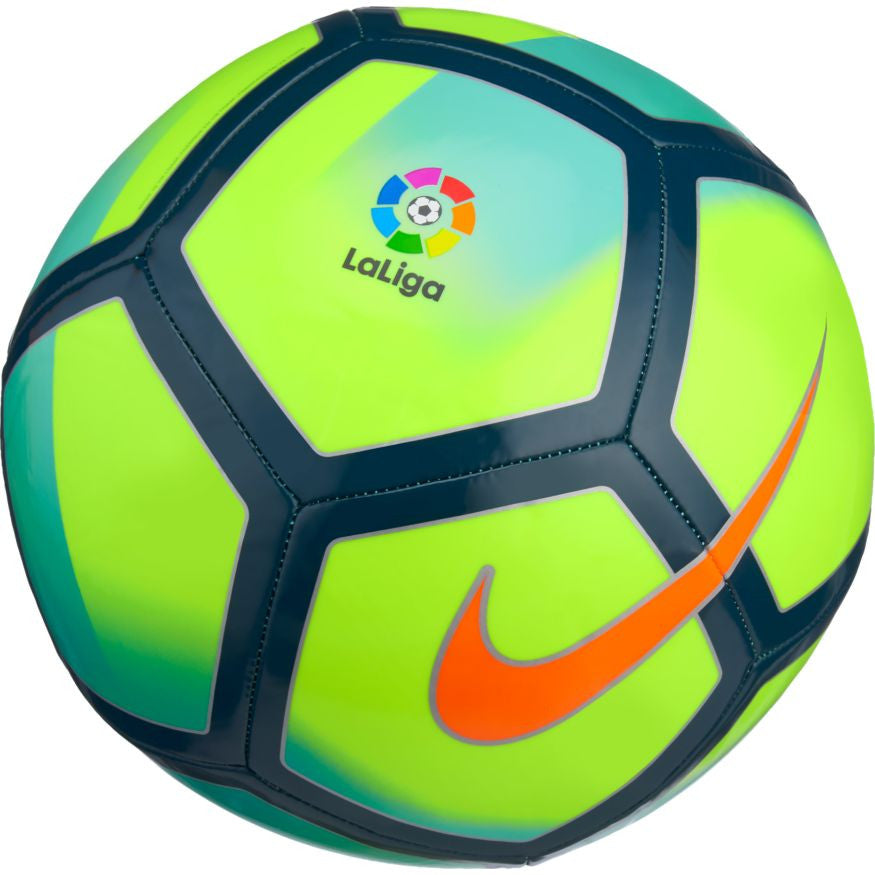 Nike La Liga Pitch Ball - Volt/Total Orange/Seaweed/Turquoise Balls Volt/Total Orange/Seaweed/Turq 5 - Third Coast Soccer