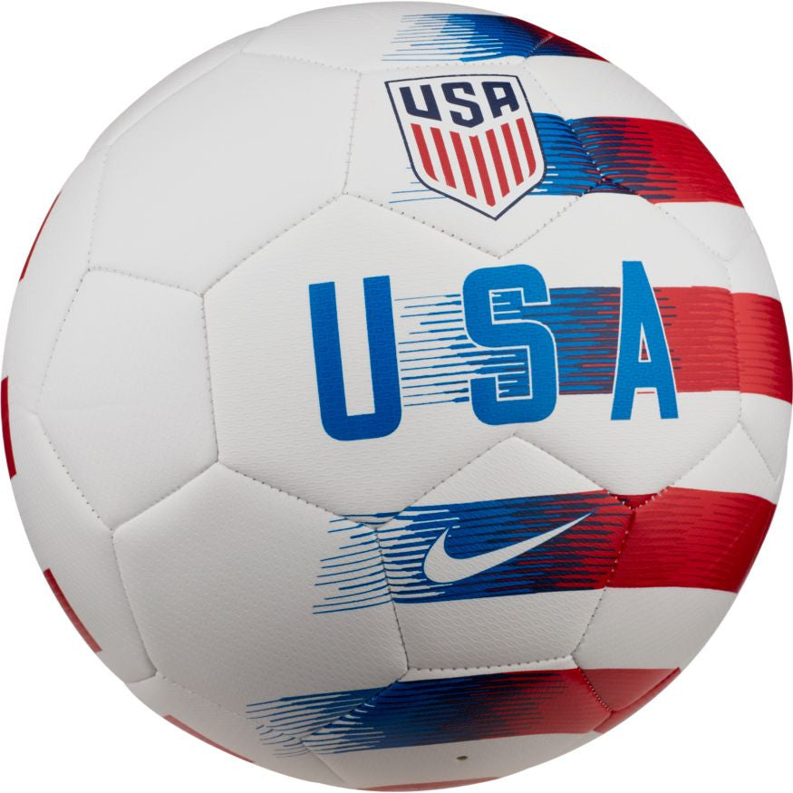 Nike Usa Prestige Ball - White/University Red/Gym Blue Balls White/University Red/Gym Blue 5 - Third Coast Soccer