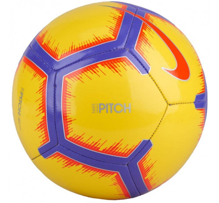 Nike Pitch Ball - Yellow/Purple/Flash Crimson Balls Size 5 Yellow/Purple/Crimson - Third Coast Soccer