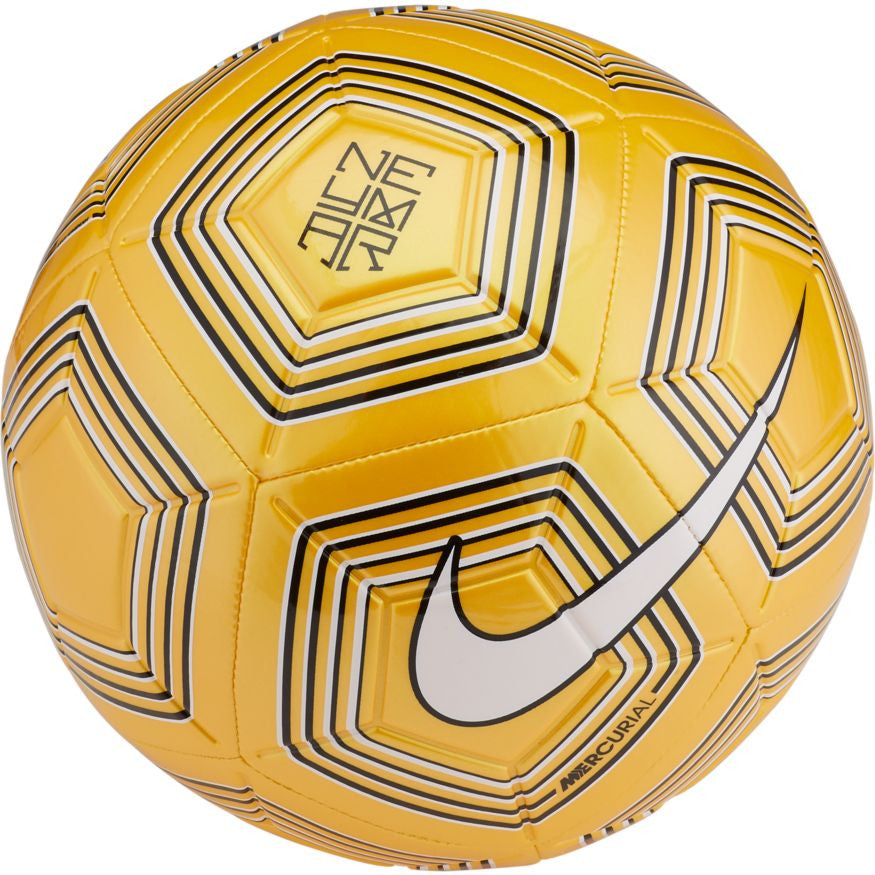 Nike Neymar Strike Ball - Amarillo/White/Black Balls Amarillo/White/Black Size 5 - Third Coast Soccer
