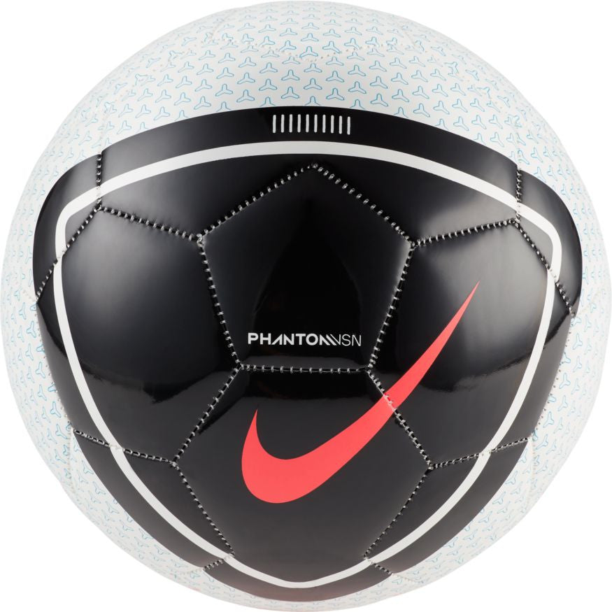 Nike Phantom Vision Ball - White/Black/Laser Crimson Balls Size 5 White/Black/Laser Crimson - Third Coast Soccer