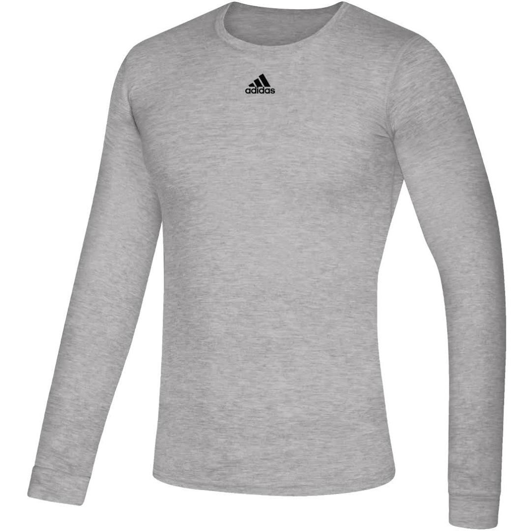 adidas LS Creator Tee - Grey Training Wear - Third Coast Soccer
